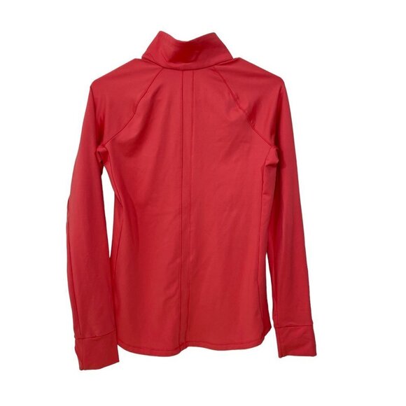 UNDER ARMOUR Women's Size SM‎ Cold Gear  1/2 ZIP Sleeve Running Top Bright Pink - Picture 2 of 6